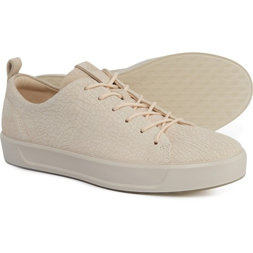 NEW ECCO Soft 8 Lace Up Sneakers - Vanilla Leather, Size 11-11.5 (42 EU)  $170 | eBay