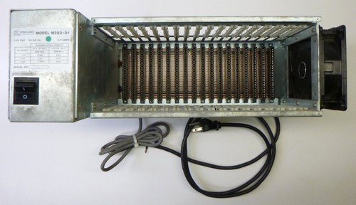 Pro-Log M238-01 Power Supply with 18-Slot Card Cage and Cooling Fan - Picture 2 of 8