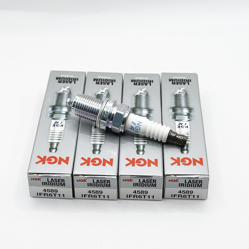 4Pcs Iridium Spark Plugs NGK IFR6T11 4589 For Camry Lexus Corolla RAV4 Tundra