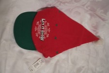 Santa Cap Christmas hat or holidays hat One size fits boy New let it snow