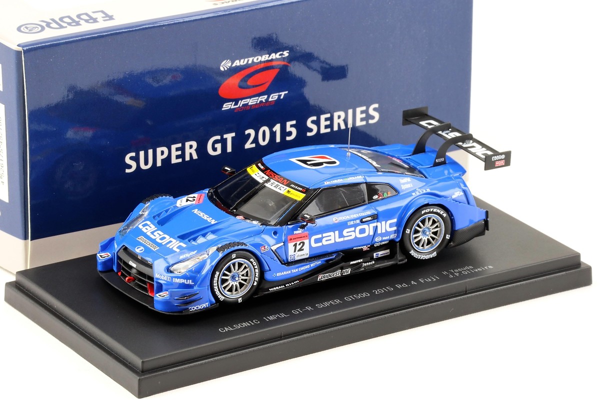 EBBRO 1/43 SUPER GT GT500 2019 CALSONIC IMPUL GT-R No.12