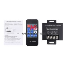 DC12V 24V 11Key LED Single Color Dimmer RF 30A Strip Light Remote Controller DIY