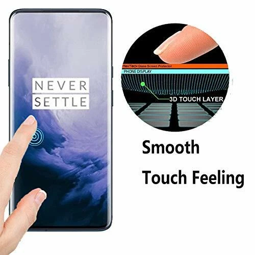 For OnePlus 7 Pro Full Screen Protector Tempered Glass Guard Shield Film Cover - Image 2 of 4