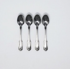 Oneida Classic Shell Set of 4 Demitasse Spoons 4 1/2"