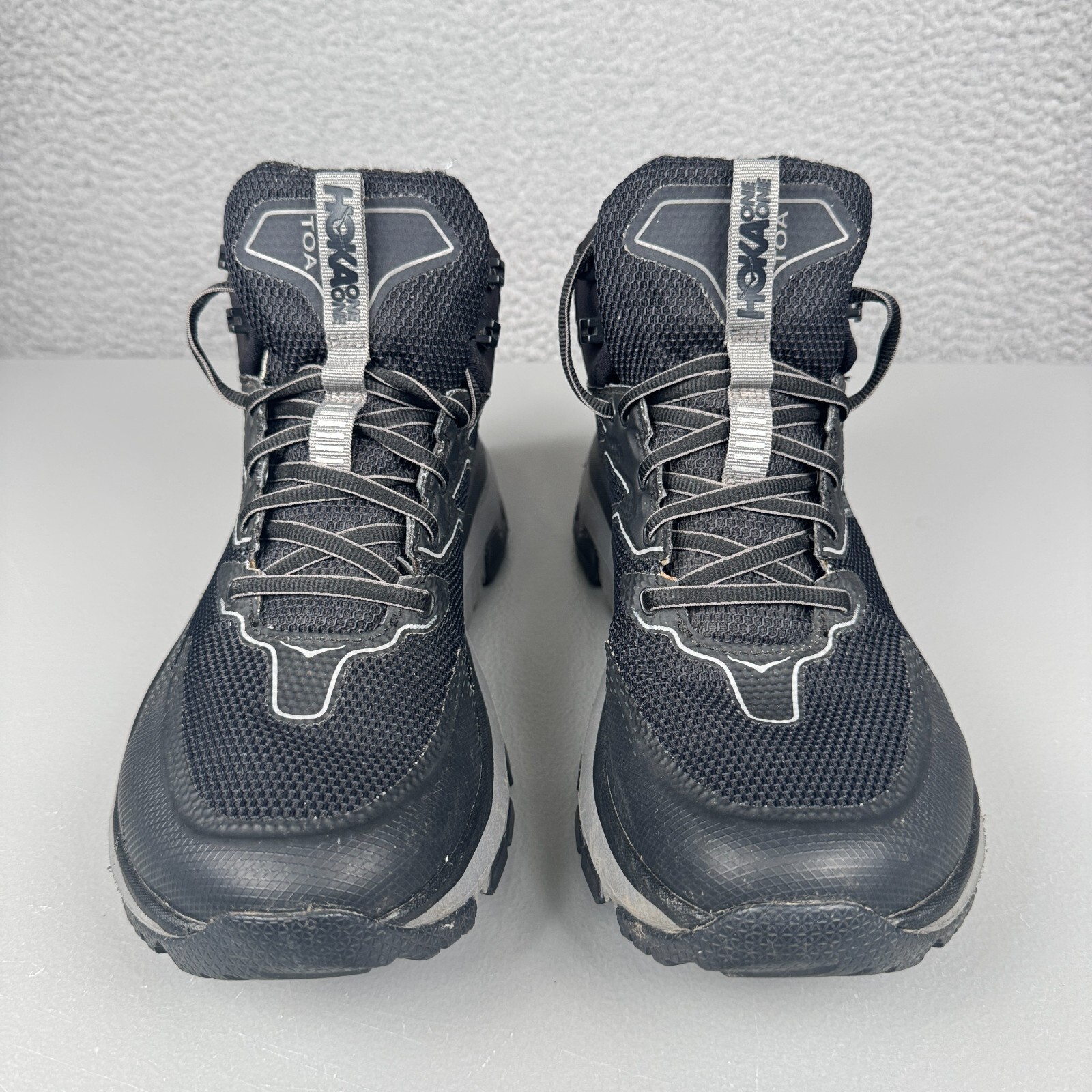 SAOLA Stivali da trekking Hoka uomo 8 5 neri Toa GTX Speed Hiker Gore Tex suola Vibram trail