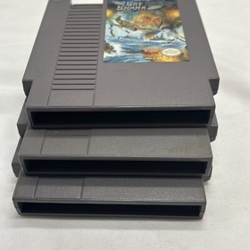 Nintendo NES Games Lot with Cases Top Gun Dash Galaxy Sky Shark Tested