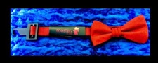 Rooster Est 1949, Red silk bow tie was $32.50,mens One Size