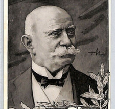 GERMANY ZEPPELIN Postcard Ferdinand von Zeppelin Unused {samwells-covers}XZ79