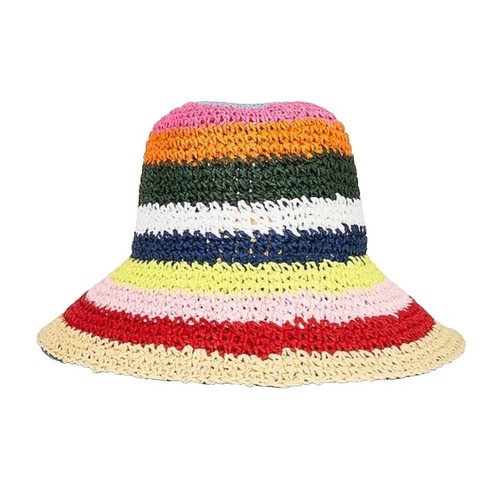 Hat Attack Women\'s Sun Hat Adjustable One Size 20065 Reversible Canvas Sunhat – Hat Attack New York main image 3