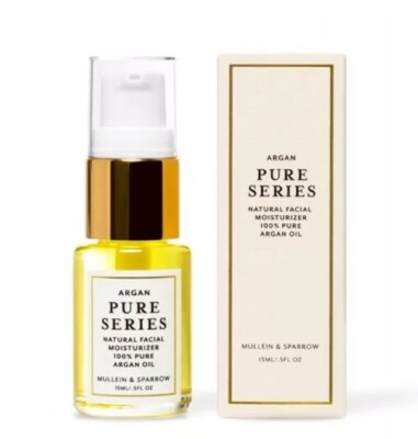 Mullein & Sparrow Pure Series Argan Oil 0.5 oz Full Size ~ Brand New in Box!!  