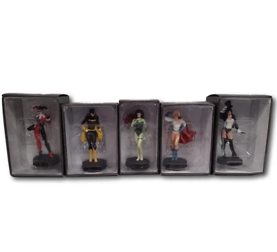 DC Eaglemoss Batgirl Poison Ivy Harley Quinn Power Girl Zatanna Figuren