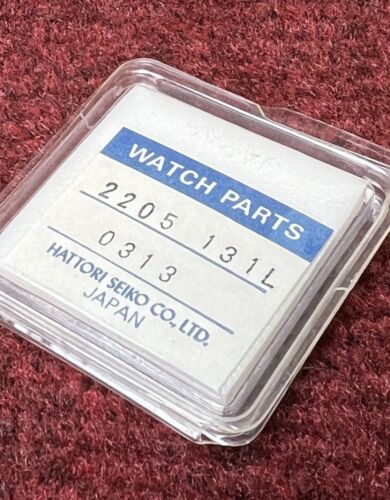 GENUINE BLACK DIAL FOR SEIKO BABY “APOCLYPSE NOW” 2205-0760 2205-0769 NOS - Imagen 9 de 9