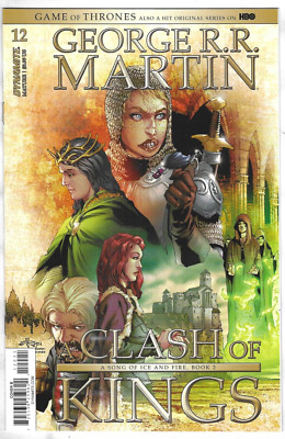 George R. R. Martin A Clash of Kings Comic 12 First Print Cover B Mel Rubi 2018