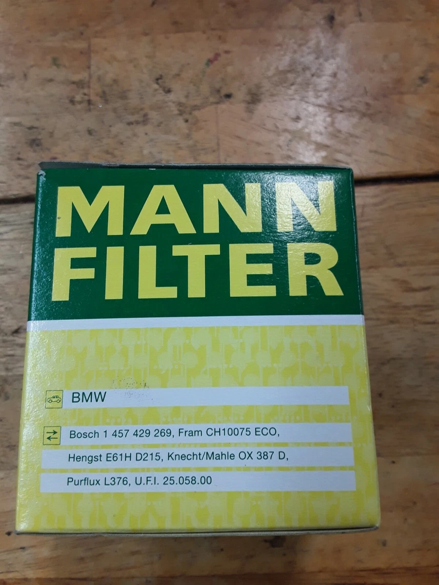 NEW!!! MANN HU816x BMW Engine Oil Filter Kit - 11427953129. *VII99 