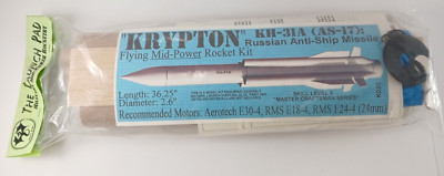 The Launch Pad KRYPTON KH-31A (AS-17) Russian Anti-Ship Missile Model Rocket Kit