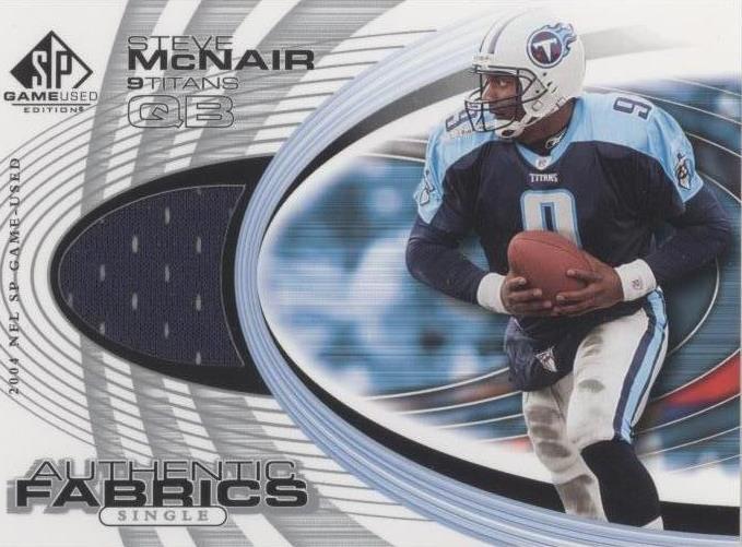 2004 SP Game Used Edition Steve McNair #AF-SM - 1 of 2
