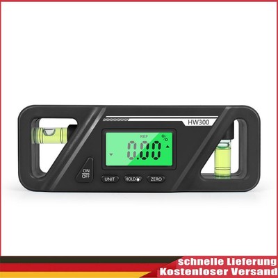 DE Digital Protractor Angle Gauge Inclinometer 90 Degree Magnets Level Angle Tes