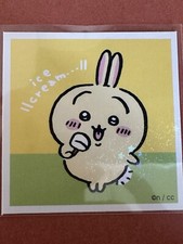 Usagi Chiikawa character sticker seal No.18 animation Nagano Japan B