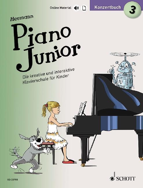 Thumbnail - Piano Junior: Konzertbuch 3 | Hans-günter Heumann | Deutsch