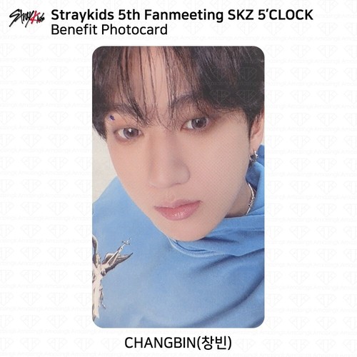 STRAY KIDS 5th Fanmeeting SKZ 5'CLOCK Official MD Benefit Photocard KPOP K-POP - Picture 12 of 17
