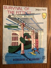 Judges Guild Dungeons and Dragons D D Survival of the Fittest 1979 2nd 