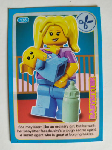 Lego Create The World Incredible Inventions Trading Card Number 138 Babysitter - Picture 1 of 1