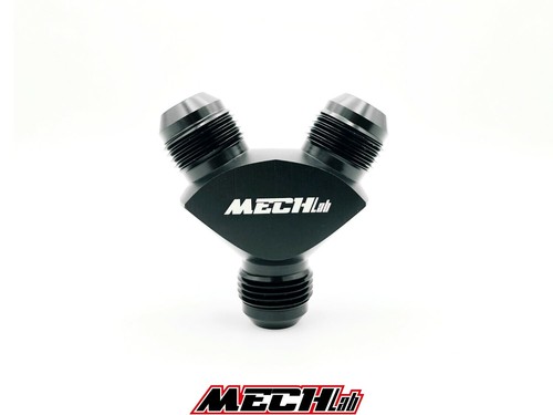 RACCORDO maschio 3 vie AN6 6-AN T carburante rail raccordo triplo 9/16-18 SAE