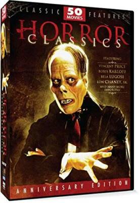 Horror Classics- 50 Movie Pack Anniversary Edition - DVD - GOOD