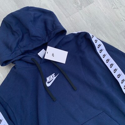 nike tape fleece hoodie