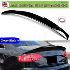 For Audi A4 B8 Gloss Black