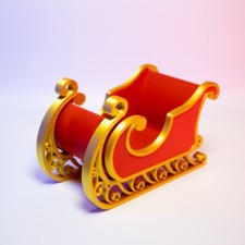 Santa’s Sleigh Festive Holiday Decor Christmas Decoration Classic Sleigh Display