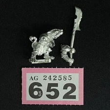SKAVEN STORMVERMIN METAL OOP HALBERD WARHAMMER AGE OF SIGMAR THE OLD WORLD