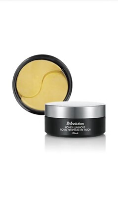 [JM SOLUTION] Honey Luminous Royal Propolis Eye Patch Black 90g (60pcs)US SELLER