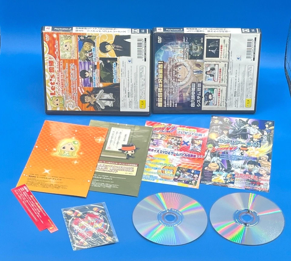 Lot 10 ALL private tutor Hitman REBORN! set Nintendo DS + PS2 + promo card Japan - Image 3 of 4