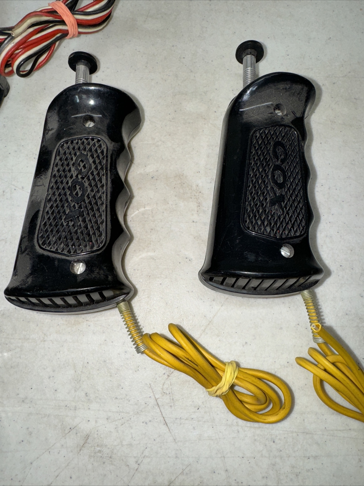 5 COX MARX ATLAS Slot Car Controllers Black Untested Parts Or Restore