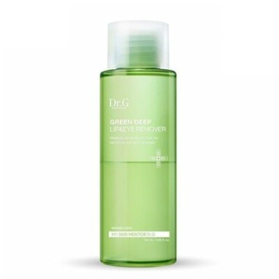 DR.G Green Deep Lip & Eye Remover 120ml Makeup Remover Double Layer Oil Water