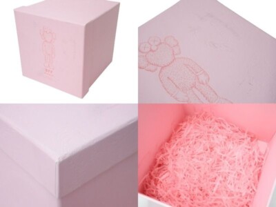 Kaws BFF pink plush Limited to 3000 pieces worldwide Storage