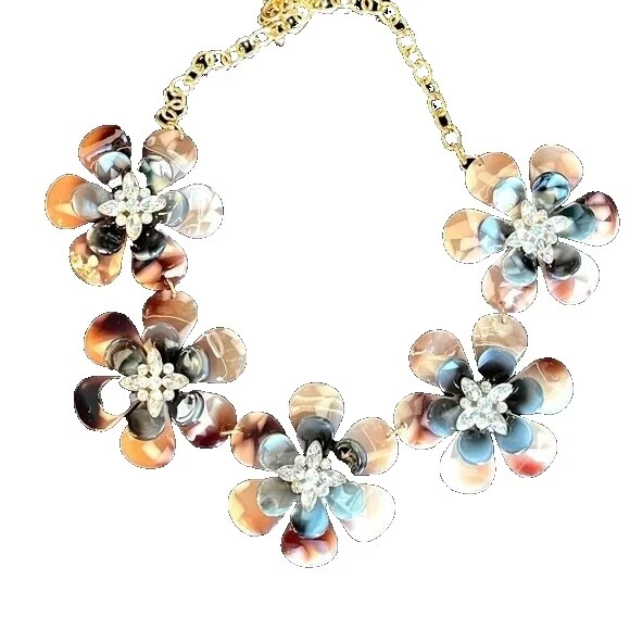 Collares y colgantes De moda Marrón Acrílico