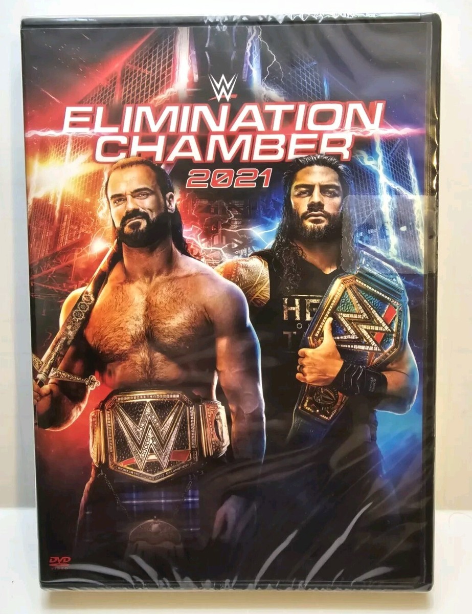 WWE: Elimination Chamber 2021 (DVD, 2021) ROMAN REIGNS DREW CM PUNK