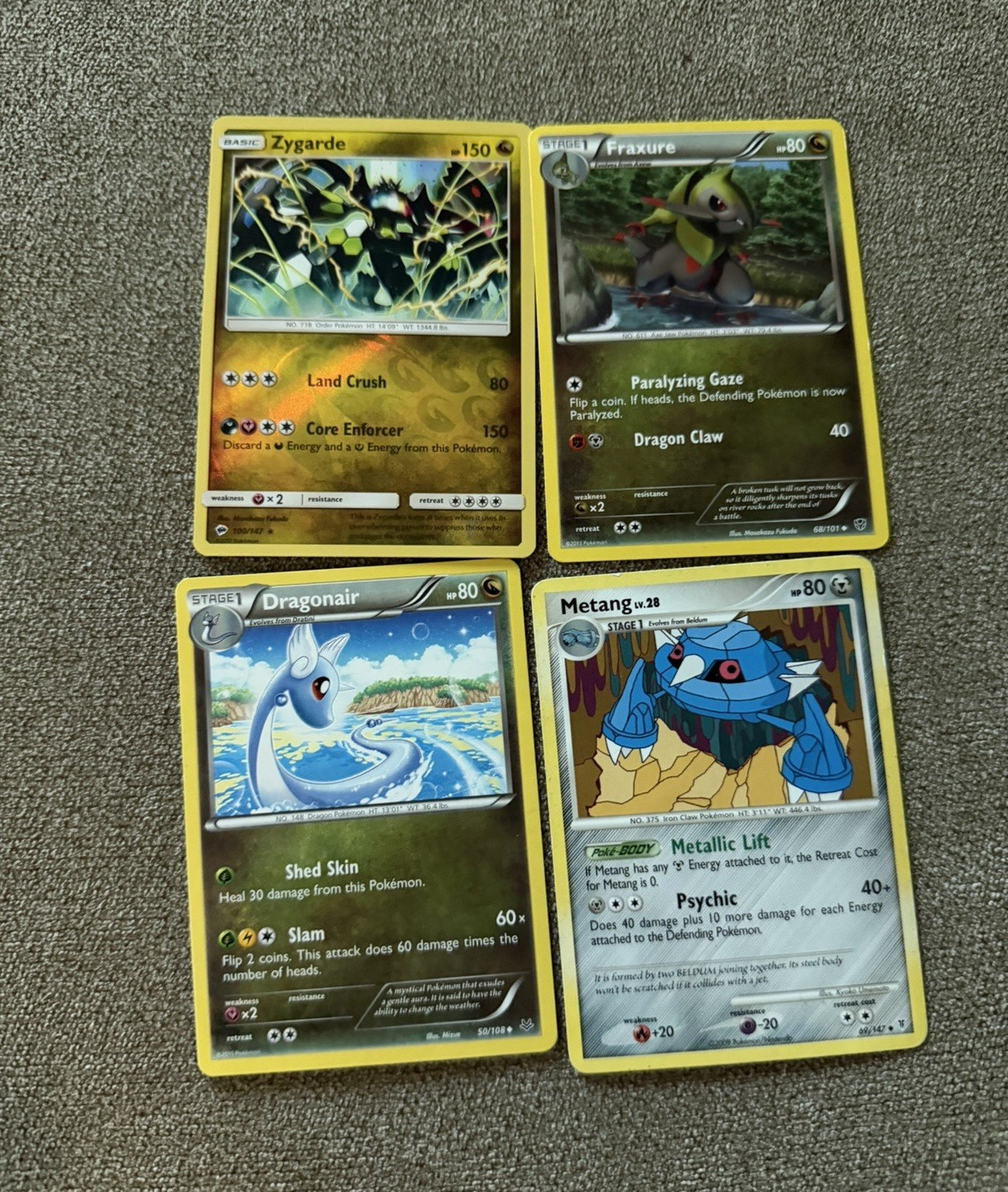 Nintendo Pokemon TCG 52-card lot