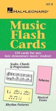 Music Flash Cards - Set B: Hal Leonard Student Piano Library by Henry Green Eng