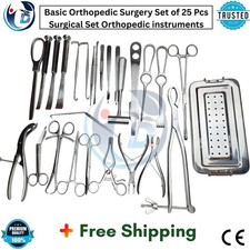 Basic Orthopedic Surgery - 25 Pcs Set Surgical Set Orthopedic Instrument Premium