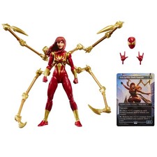Marvel Legends Series Magic  The Gathering Mary Jane Watson  Iron Spider   Spide