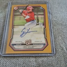 2026 Bowman Coy James 1st Bowman Auto GOLD 09/50 BPA-CJ
