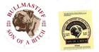 Beer Labels: 2 x Bullmastiff Brewery, Penarth, Wales, 1 cask 1 bottle