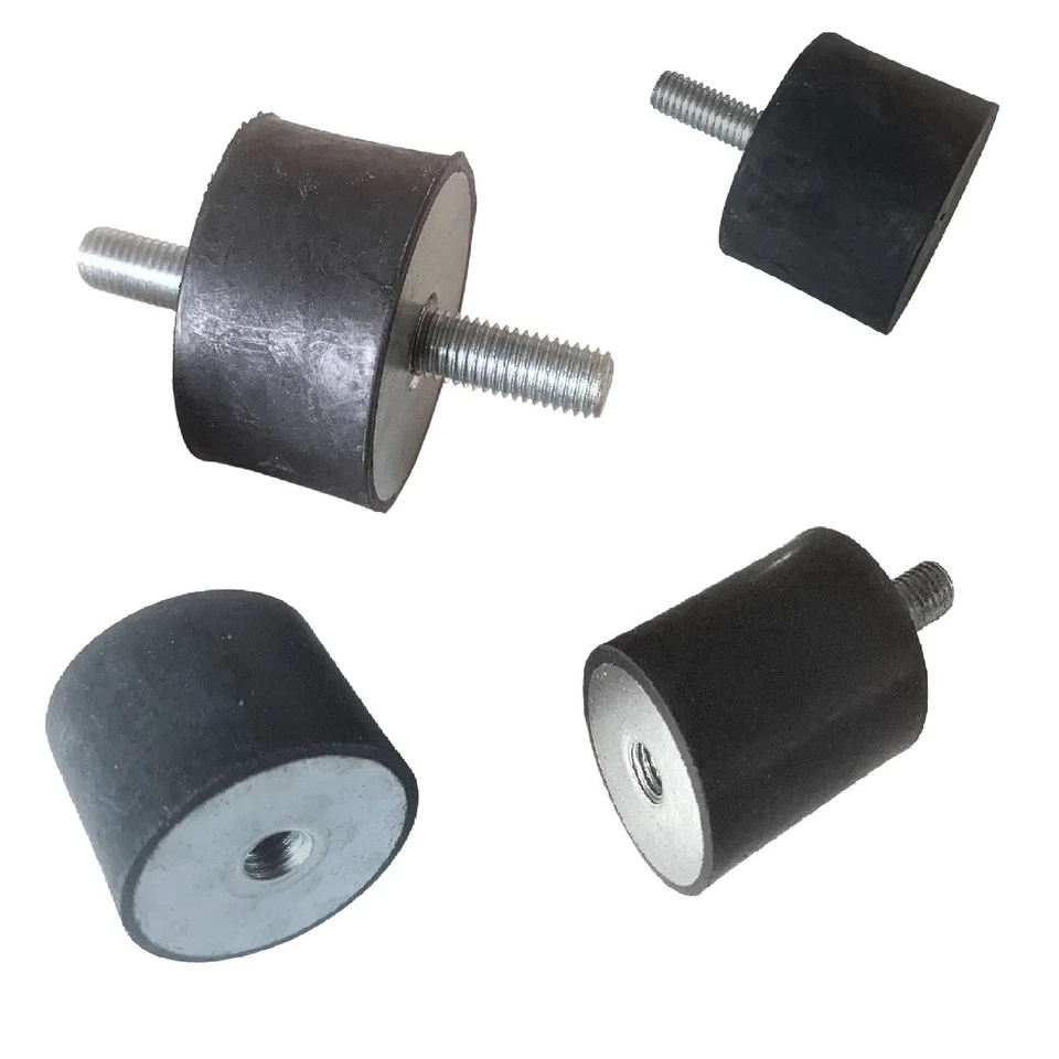 ANTRIEBSEXPRESS Gummipuffer Typ A B C D E Gummi Metall Puffer Silentblock Schwingungsdämpfer