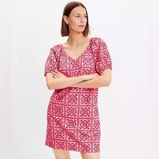 Loft Eyelet Shift Dress