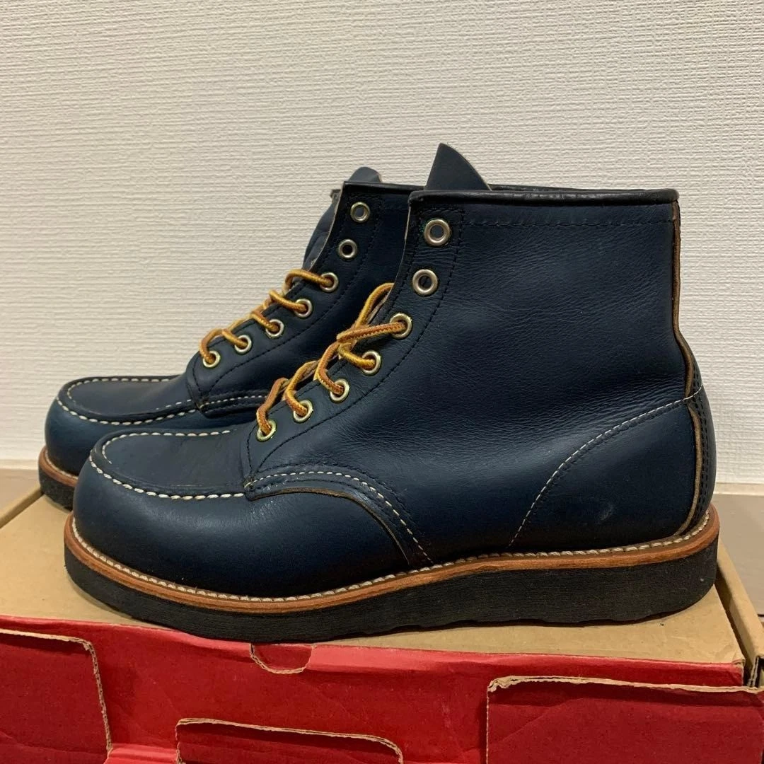 Red Wing Shoes Blue Boots for Men | eBay