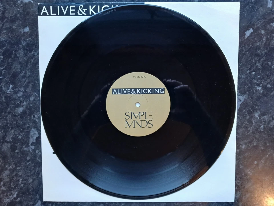 Simple Minds - Alive & Kicking - VS 817-12 - 12" Single - Image 2 of 4
