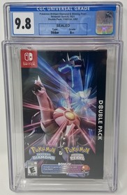 CGC Graded Pokemon Double Pack Diamond + Pearl NEW Switch (1016277001, 9.8 A++)